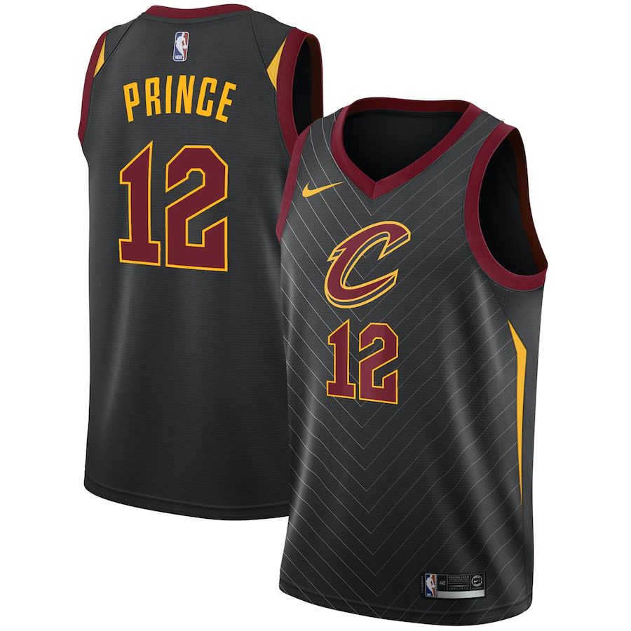 Cleveland Cavaliers Nike Statement Swingman Jersey - Black - Taurean Prince - Mens