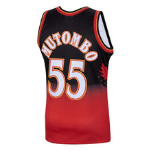 Load image into Gallery viewer, Atlanta Hawks Dikembe Mutombo Hardwood Classics Road Swingman Jersey - Mens