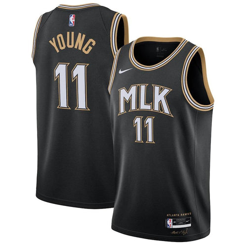 Atlanta Hawks Nike City Edition Swingman Jersey - Trae Young - Mens