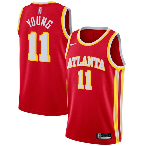 Atlanta Hawks Nike Icon Swingman Jersey - Trae Young - Mens