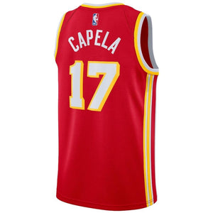 Atlanta Hawks Nike Icon Swingman Jersey #17 - Clint Capela - Mens