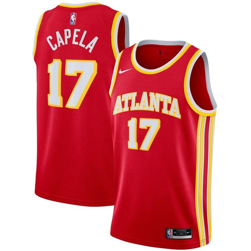 Atlanta Hawks Nike Icon Swingman Jersey #17 - Clint Capela - Mens