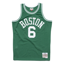 Load image into Gallery viewer, Boston Celtics Bill Russell Hardwood Classics Road Swingman Jersey by Mitchell &amp; Ness - Mens