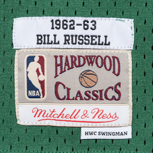 Load image into Gallery viewer, Boston Celtics Bill Russell Hardwood Classics Road Swingman Jersey by Mitchell &amp; Ness - Mens