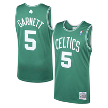 Load image into Gallery viewer, Boston Celtics Kevin Garnett Hardwood Classics 2007-08 Road Swingman Jersey by Mitchell &amp; Ness - Mens