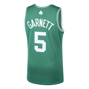 Boston Celtics Kevin Garnett Hardwood Classics 2007-08 Road Swingman Jersey by Mitchell & Ness - Mens