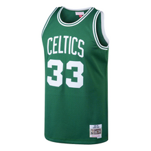 Load image into Gallery viewer, Boston Celtics Larry Bird Hardwood Road Classics Swingman Jersey - Mens