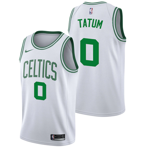 Boston Celtics Nike Association Swingman Jersey - Jayson Tatum - Mens