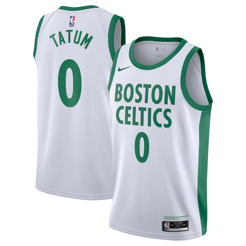 Boston Celtics Nike City Edition Swingman Jersey - Jayson Tatum - Mens
