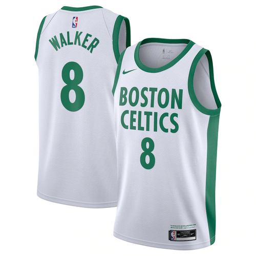 Boston Celtics Nike City Edition Swingman Jersey - Kemba Walker - Mens