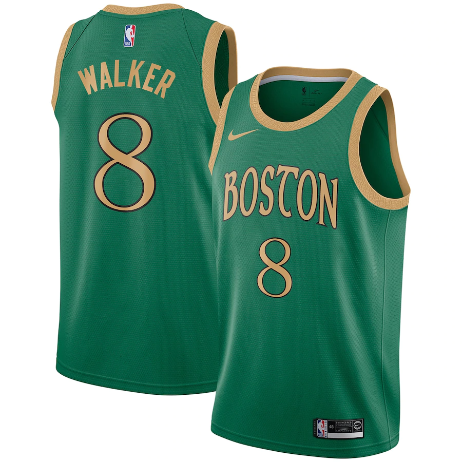Boston Celtics Nike City Edition Swingman Jersey - Kemba Walker - Mens