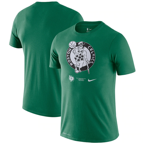 Boston Celtics Nike Dri-fit Essential Logo T-Shirt - Mens