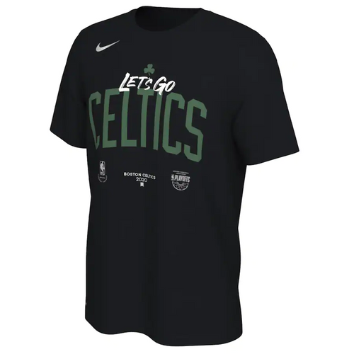 Boston Celtics Nike Play Off Mantra T-Shirt - Black - Mens