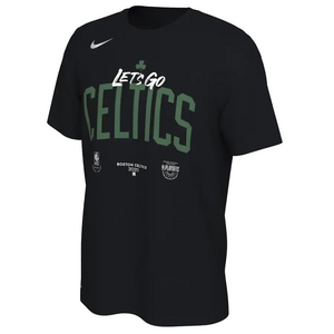 Boston Celtics Nike Play Off Mantra T-Shirt - Black - Mens