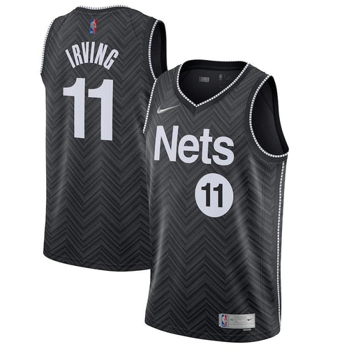 Brooklyn Nets Nike Earned Edition Swingman Jersey - Kyrie Irving - Mens