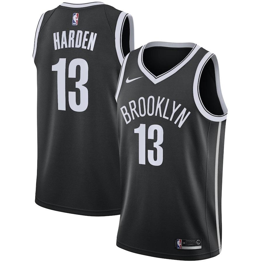 Brooklyn Nets Nike Icon Swingman Jersey - James Harden - #13 Mens