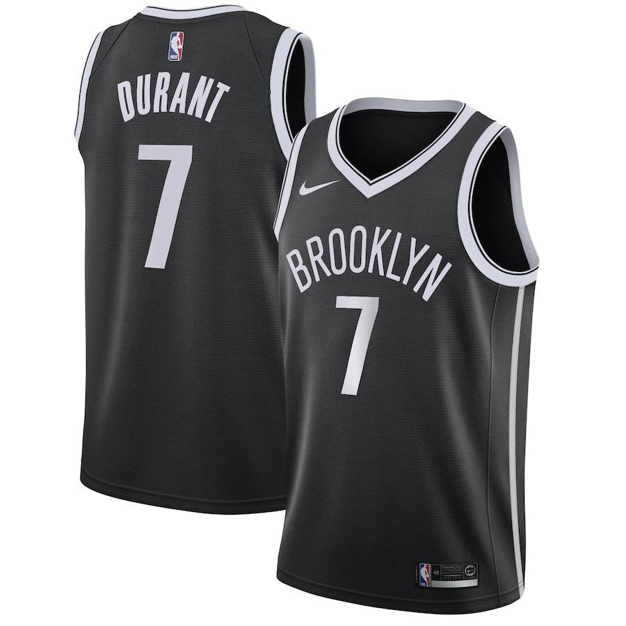 Brooklyn Nets Nike Icon Swingman Jersey - Kevin Durant - #7 Mens