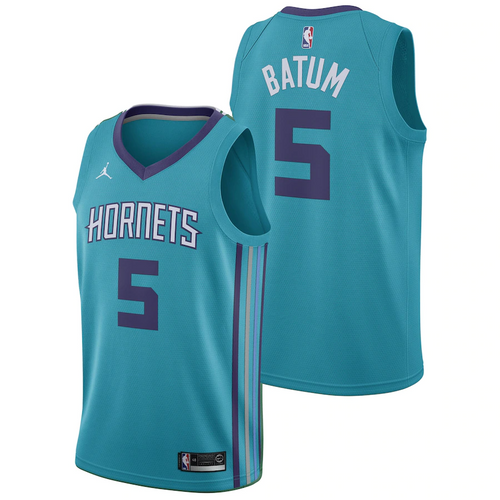 Charlotte Hornets Jordan Icon Swingman Jersey - Nicolas Batum - Mens