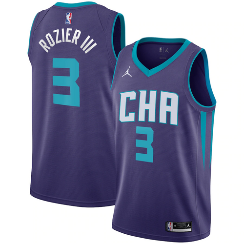 Charlotte Hornets Jordan Statement Swingman Jersey - Terry Rozier - Mens