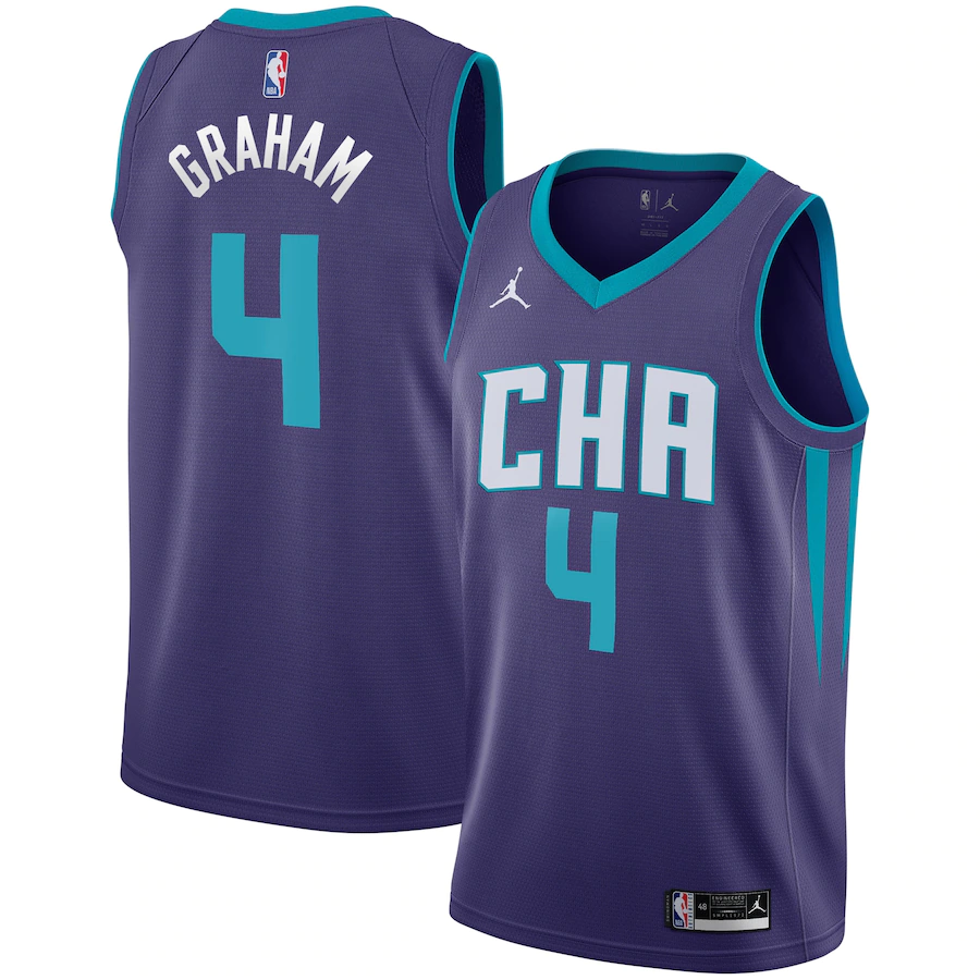 Charlotte Hornets Jordan Statement Swingman Jersey - Devonte Graham - Mens