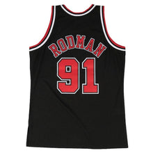 Load image into Gallery viewer, Chicago Bulls Dennis Rodman Hardwood Classics Alternate Swingman Jersey By Mitchell &amp; Ness - Mens