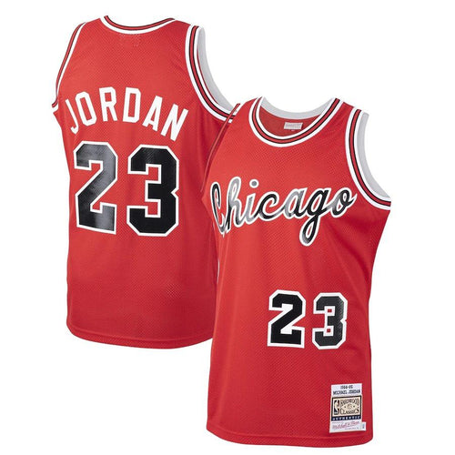 Chicago Bulls Michael Jordan 1984 Road Authentic Jersey By Mitchell & Ness - Mens