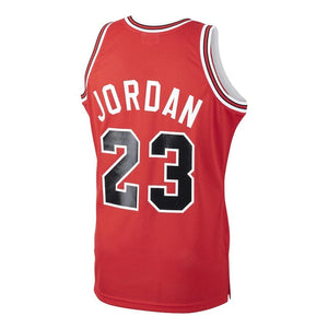 Chicago Bulls Michael Jordan 1984 Road Authentic Jersey By Mitchell & Ness - Mens