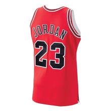 Load image into Gallery viewer, Chicago Bulls Michael Jordan 1995 Home Authentic Jersey By Mitchell &amp; Ness - Mens