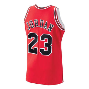 Chicago Bulls Michael Jordan 1995 Home Authentic Jersey By Mitchell & Ness - Mens