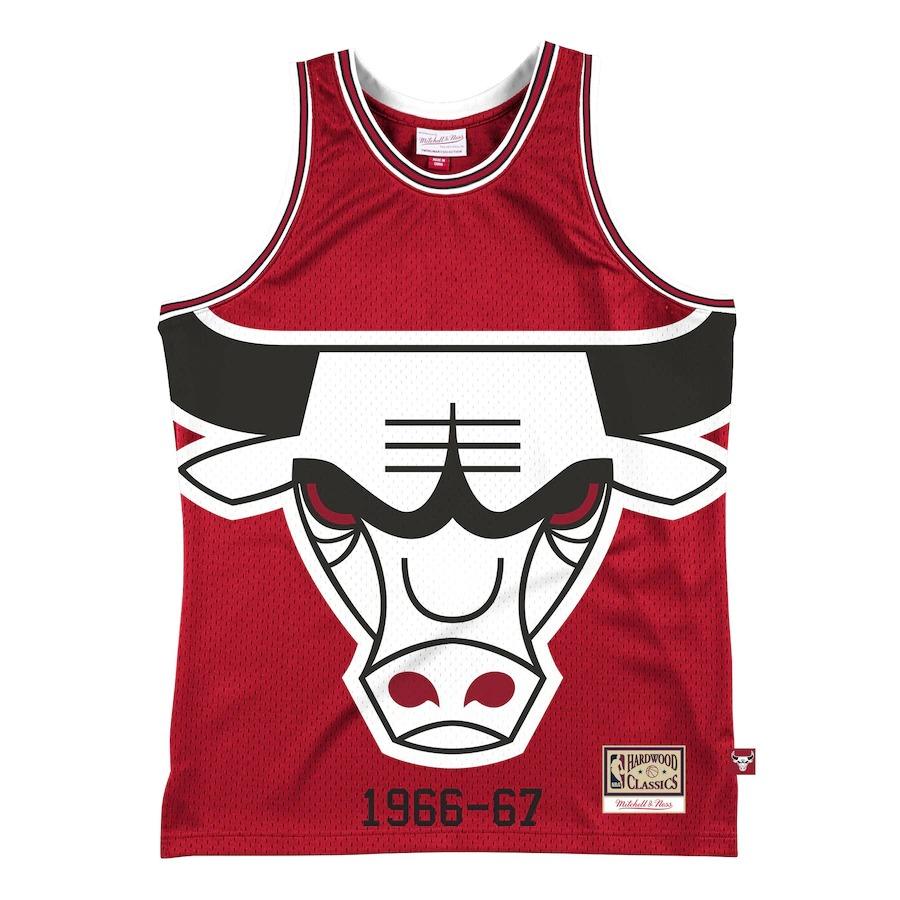 Chicago Bulls Mitchell & Ness Blown Out Fashion Jersey