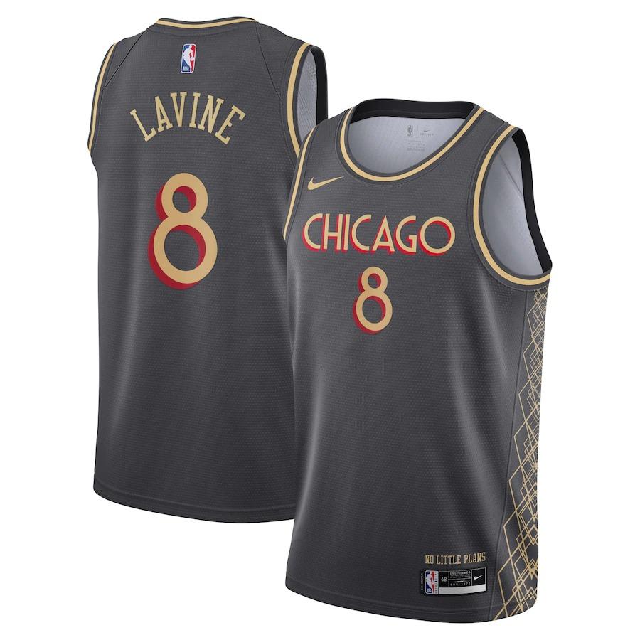 Chicago Bulls Nike City Edition Swingman Jersey - Zach LaVine - Youth - 2020
