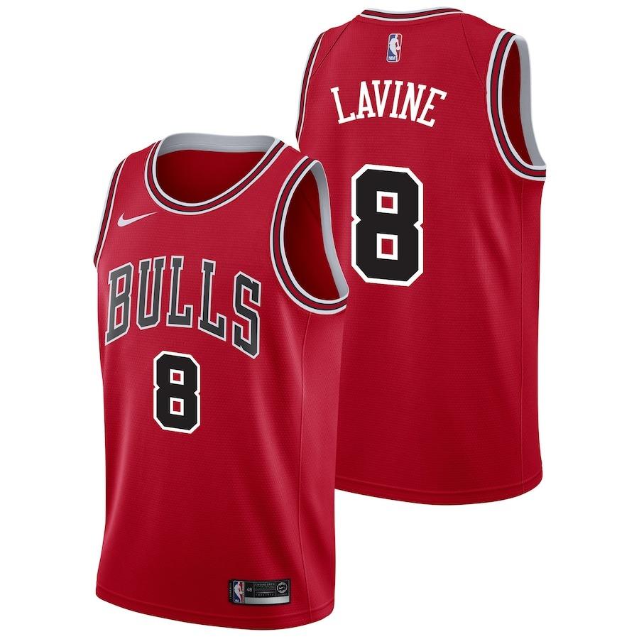 Chicago Bulls Nike Icon Swingman Jersey - Zach Lavine - Mens