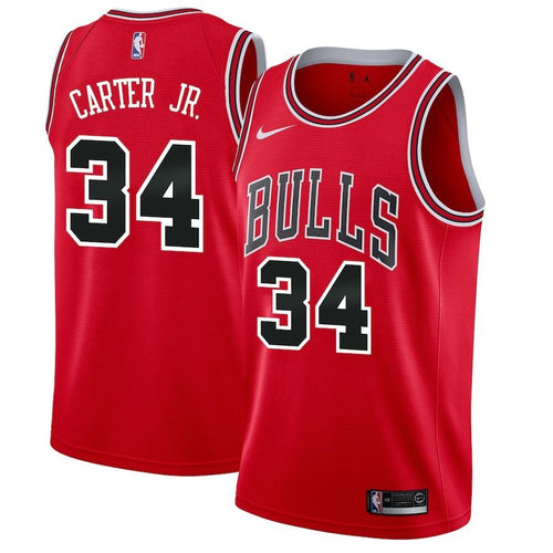 Chicago Bulls Nike Icon Swingman Jersey - Wendell Carter - Mens