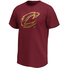 Load image into Gallery viewer, Cleveland Cavaliers Iconic Splatter Graphic T-Shirt - Team Red - Mens