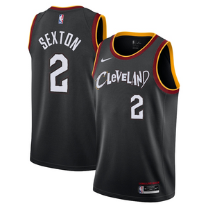 Cleveland Cavaliers Nike City Edition Swingman Jersey - Collin Sexton - Mens