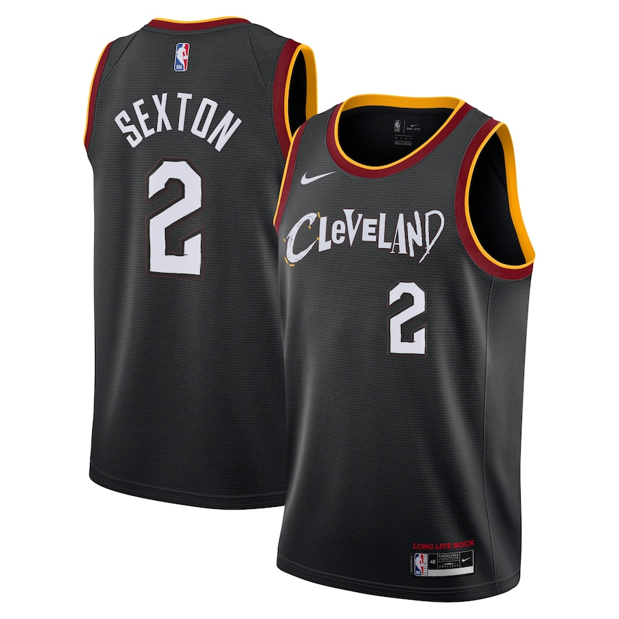 Cleveland Cavaliers Nike City Edition Swingman Jersey - Collin Sexton - Mens