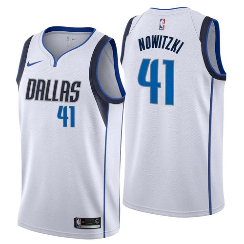 Dallas Mavericks Nike Association Swingman Jersey - Dirk Nowitzki - Mens