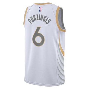 Dallas Mavericks Nike City Edition Swingman Jersey - Kristaps Porzingis - Mens