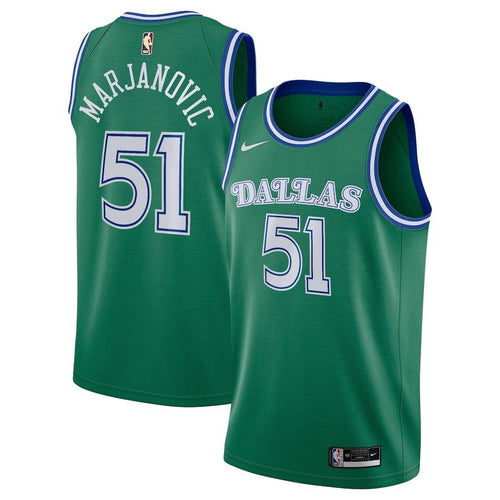 Dallas Mavericks Nike Classic Edition Swingman Jersey - Boban Marjanovic - Mens
