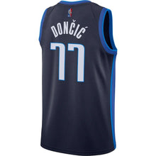 Load image into Gallery viewer, Dallas Mavericks Nike Earned Edition Swingman Jersey - Luka Doncic - Mens
