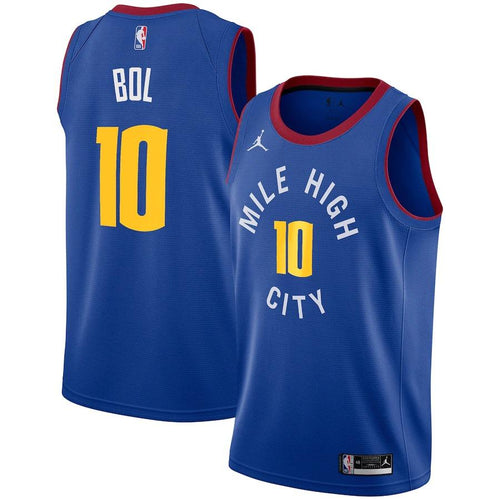Denver Nuggets Jordan Statement Swingman Jersey - Manute Bol - Mens