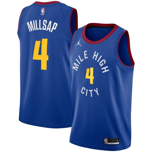 Denver Nuggets Jordan Statement Swingman Jersey - Paul Millsap - Mens