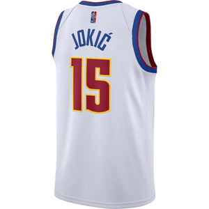 Denver Nuggets Nike Earned Edition Swingman Jersey - Nikola Jokic - Mens