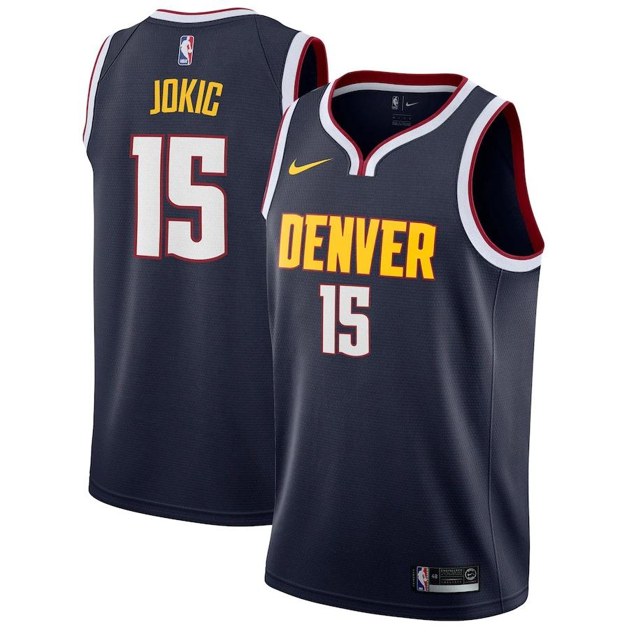 Denver Nuggets Nike Icon Swingman Jersey - Nikola Jokic - Mens