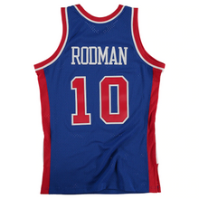 Load image into Gallery viewer, Detroit Pistons Dennis Rodman Hardwood Classics Road Swingman Jersey By Mitchell and Ness - Mens