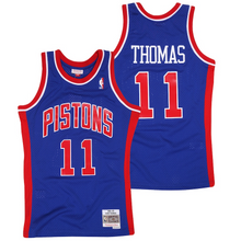Load image into Gallery viewer, Detroit Pistons Isiah Thomas Hardwood Classics Road Swingman Jersey by Mitchell &amp; Ness - Mens