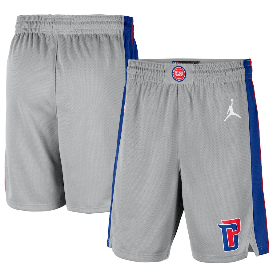 Detroit Pistons Jordan Statement Swingman Shorts - Mens
