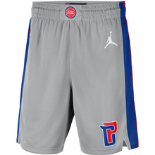Load image into Gallery viewer, Detroit Pistons Jordan Statement Swingman Shorts - Mens