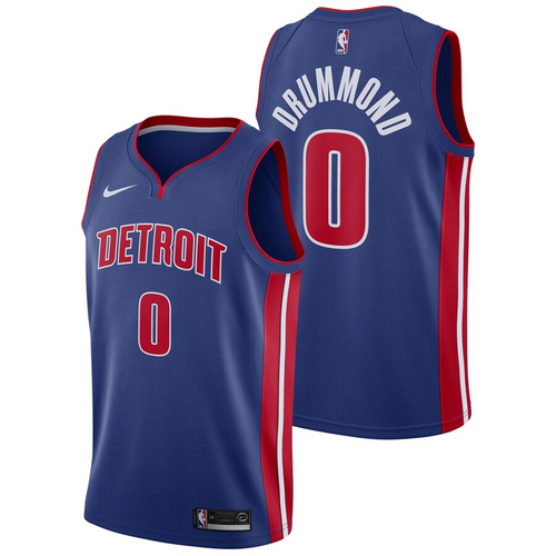 Detroit Pistons Nike Icon Swingman Jersey - Andre Drummond - Mens