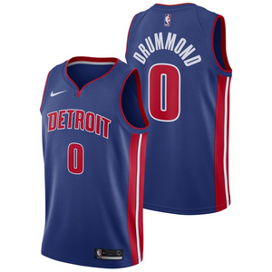 Detroit Pistons Nike Icon Swingman Jersey - Andre Drummond - Mens